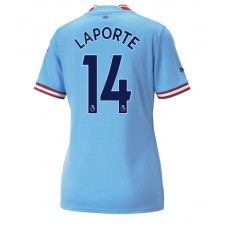 Manchester City Aymeric Laporte #14 Hemmatröja Dam 2022-23 Korta ärmar